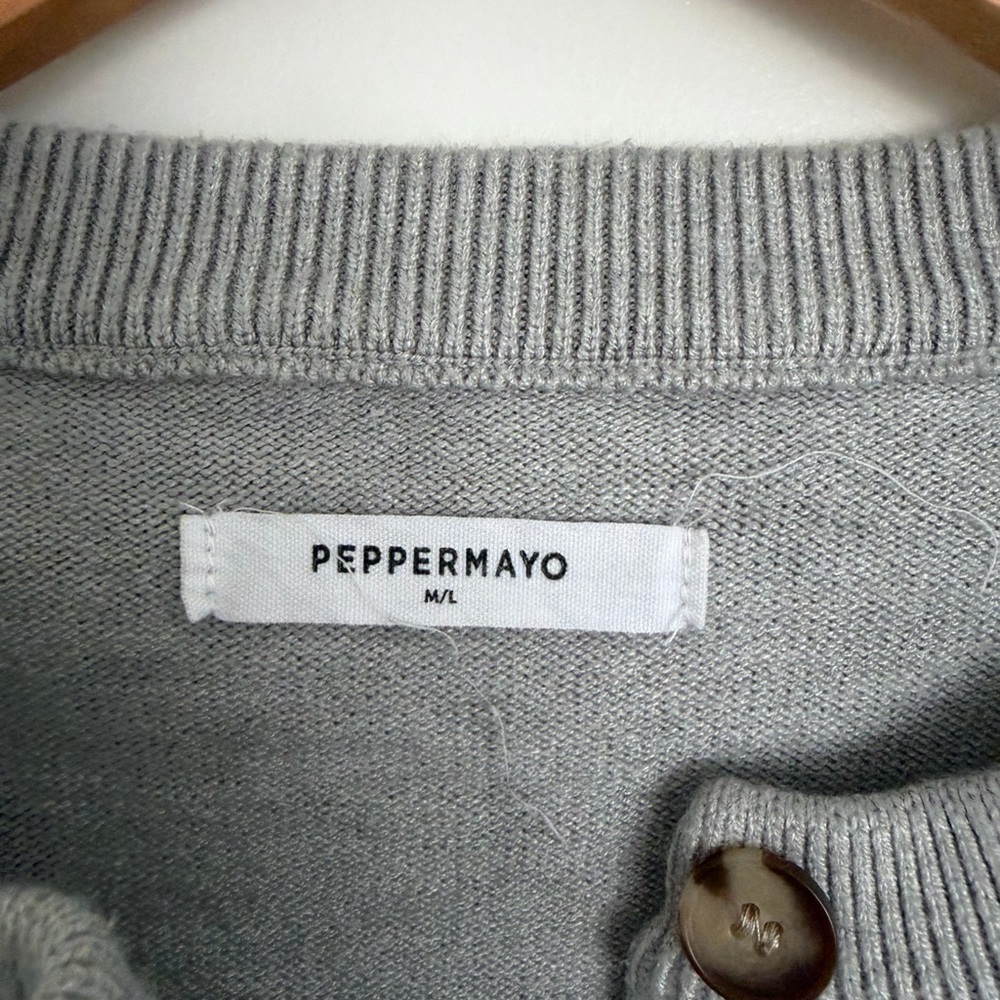 Peppermayo Gray Button-Up Cardigan - Picture 3 of 4
